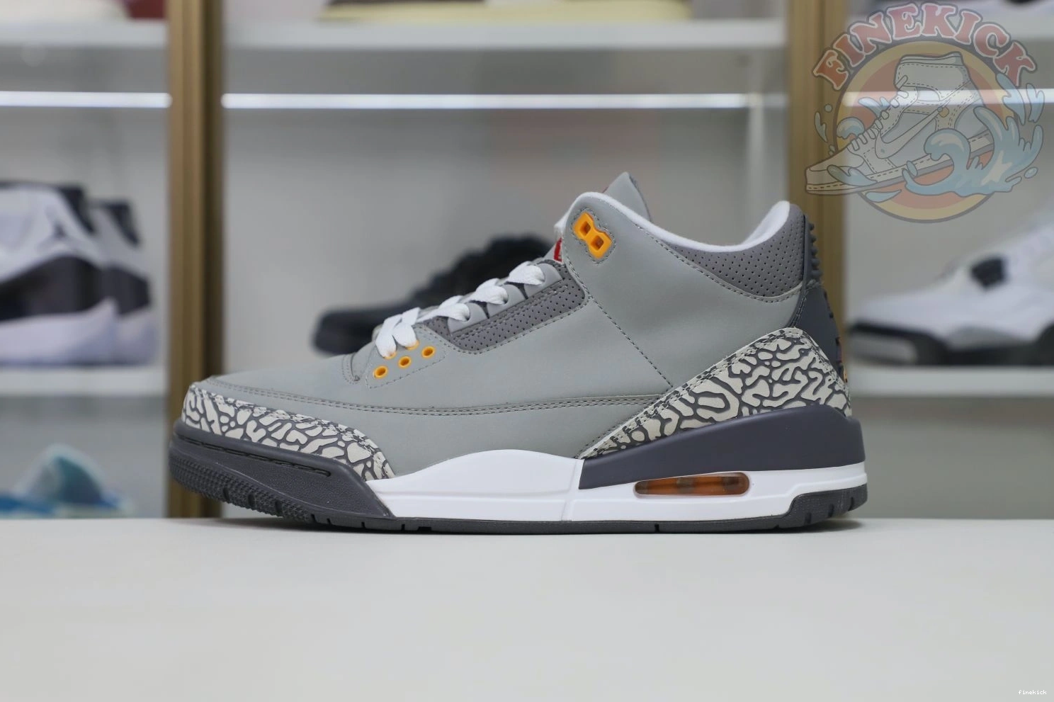 Jordan 3 grey